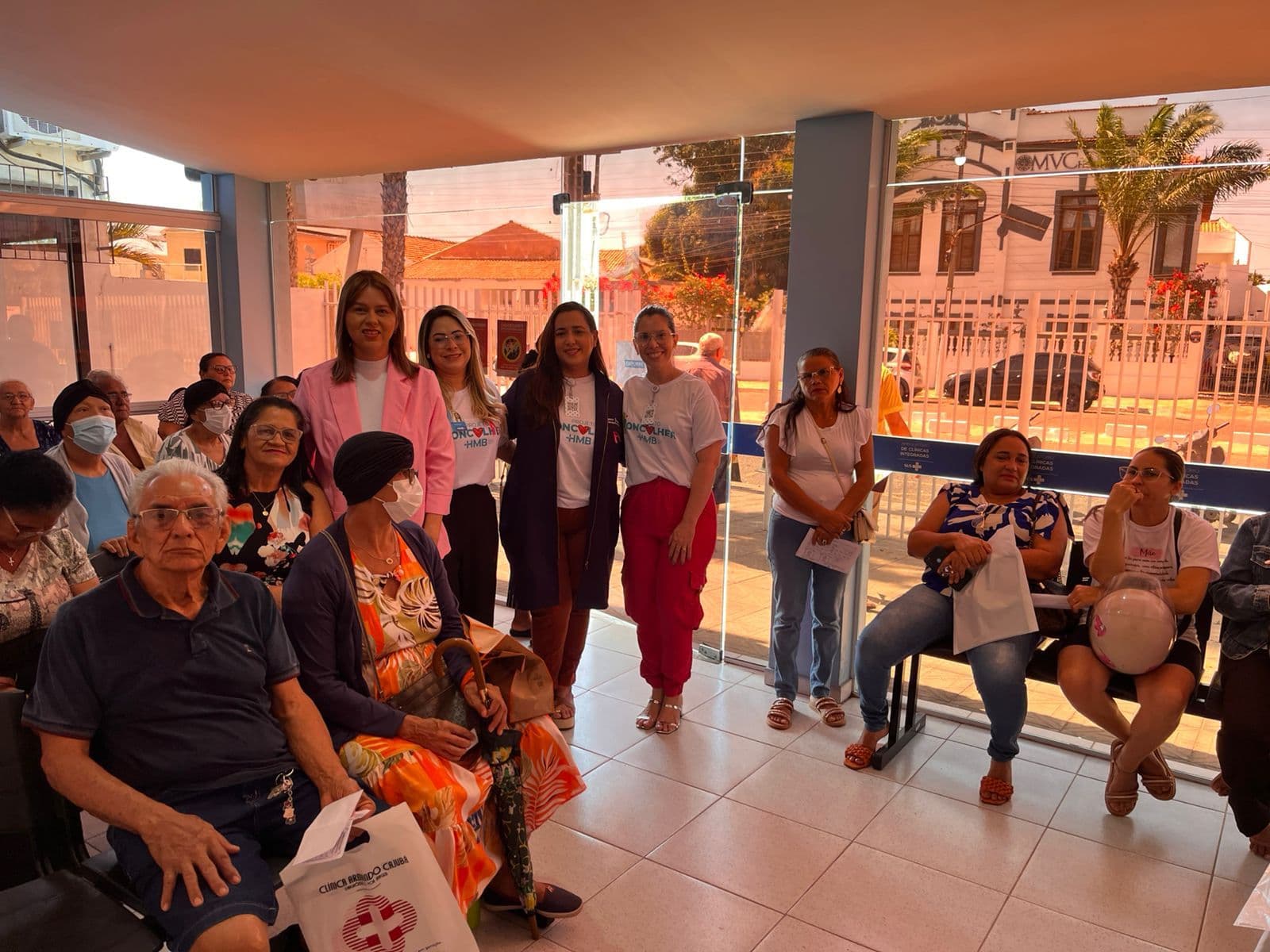 HMB realiza ação especial de prevenção e cuidado à saúde da mulher