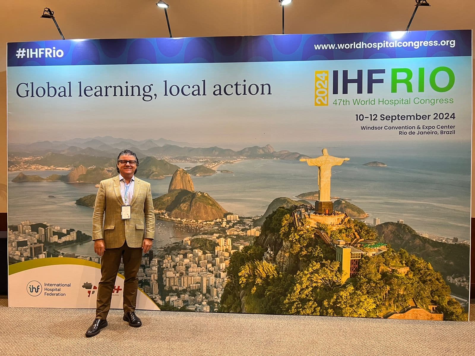 Presidente do HMB e CMB, parnaibano Mirócles Véras, participa de Evento Internacional de saúde